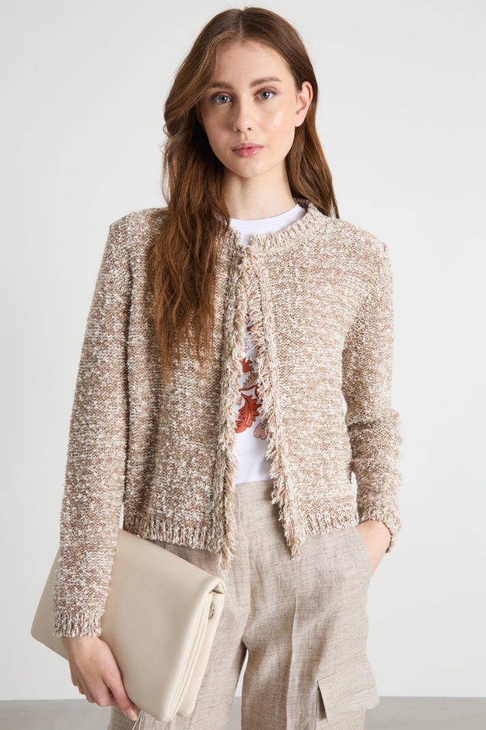 Fringed cardigan Intrend - 2