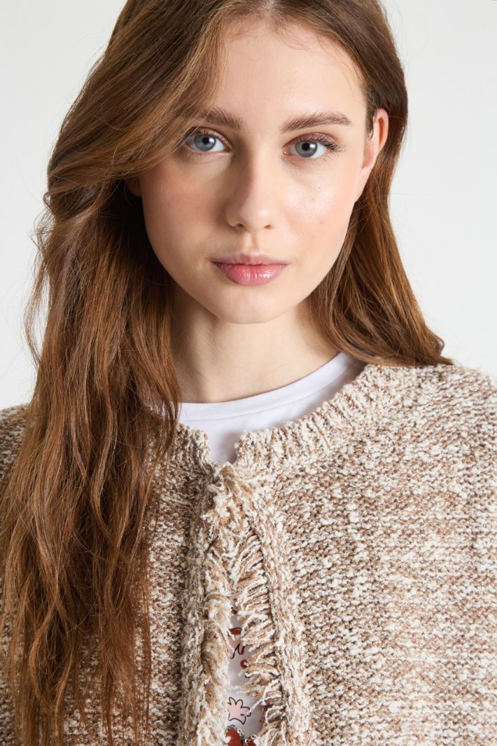 Fringed cardigan Intrend - 3