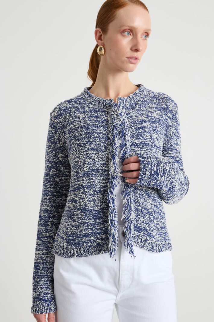 Fringed cardigan Intrend - 2