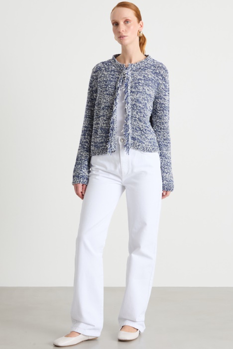 Fringed cardigan Intrend