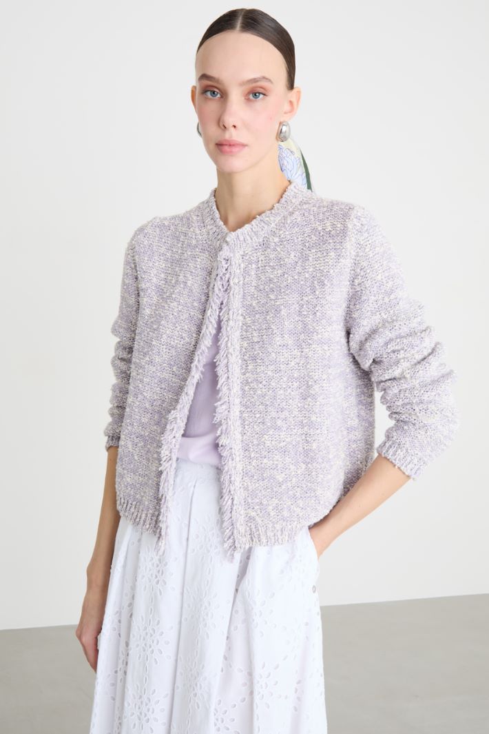 Fringed cardigan Intrend - 2