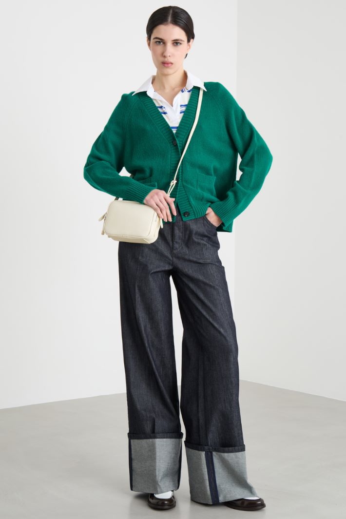 Patch Pocket Cardigan Intrend