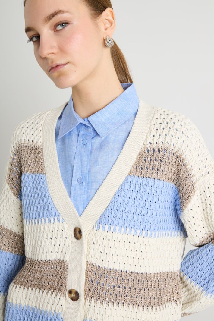 V-Neck Cardigan Intrend - 3