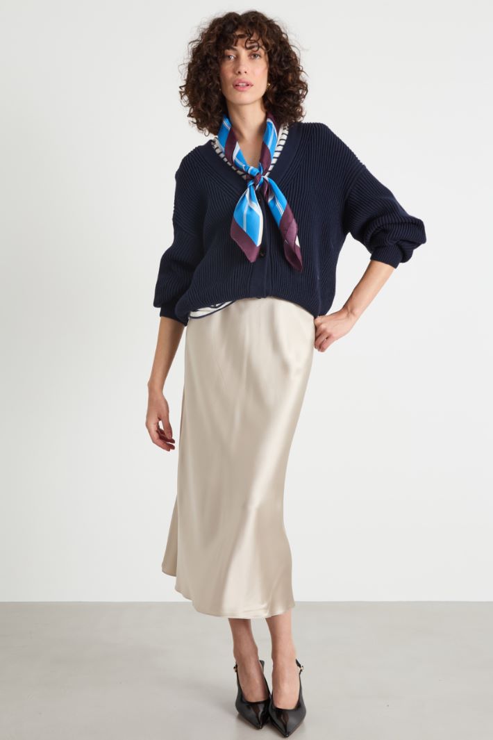 Ribbed cardigan Intrend