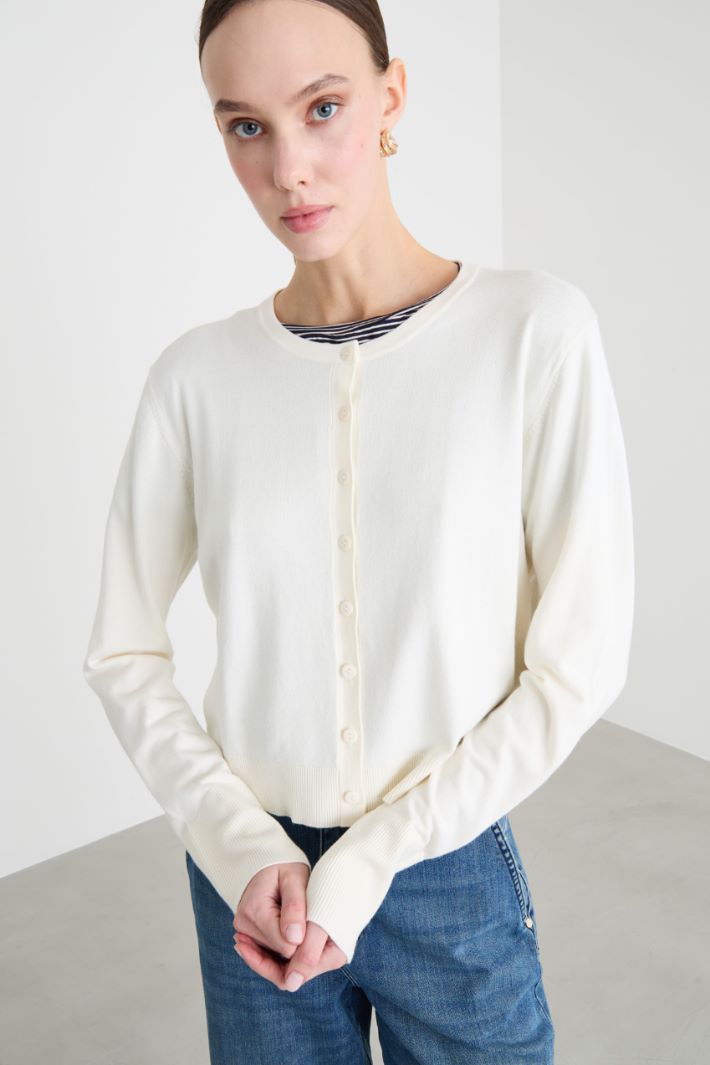 Boxy cardigan Intrend - 3