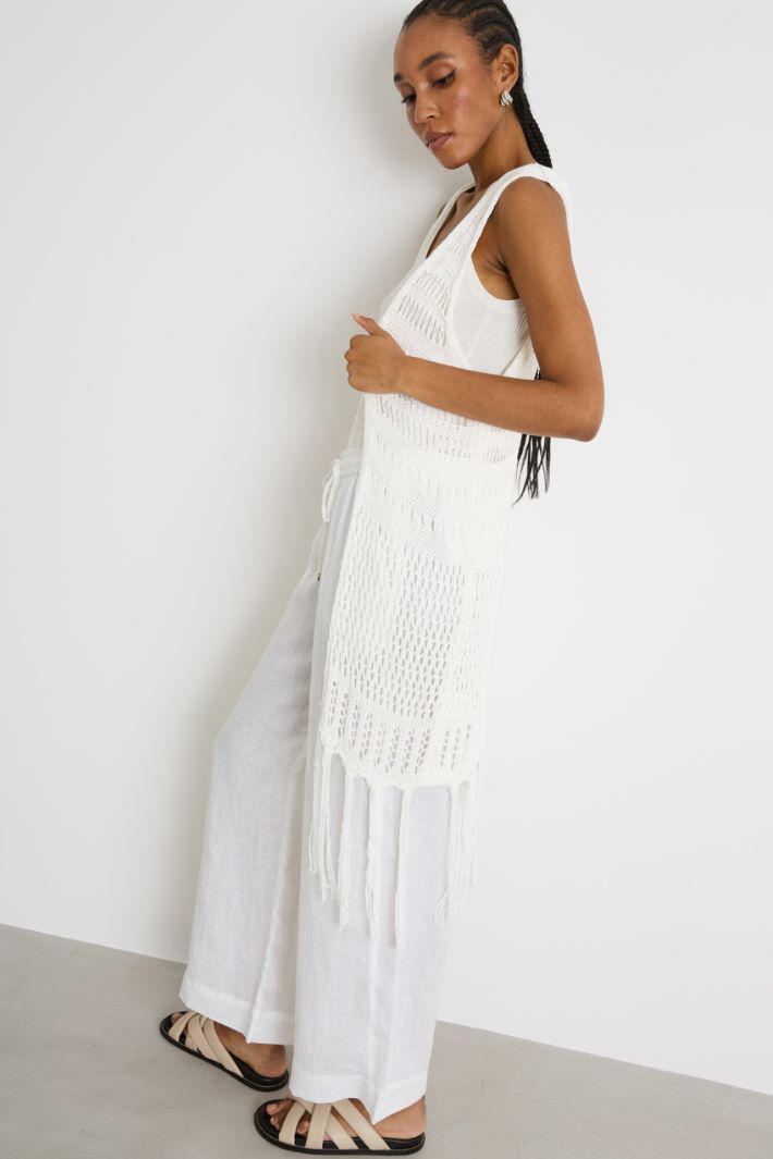 Fringed cover-up Intrend - 2