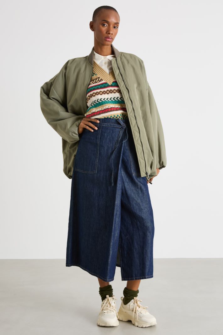 Jacquard gilet Intrend