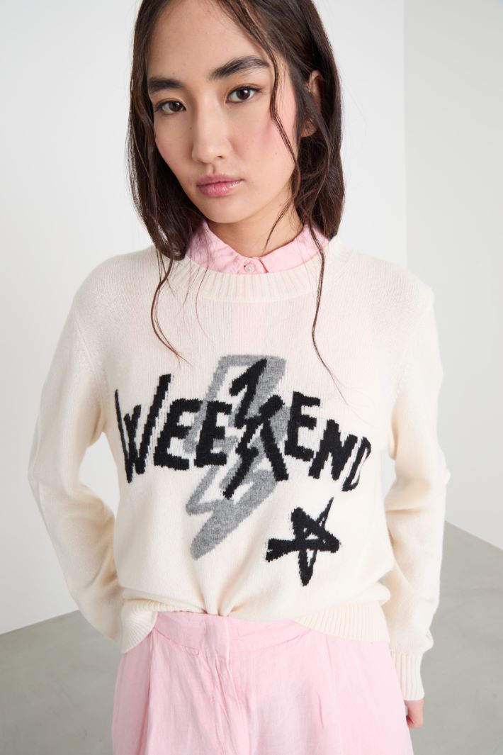 Intarsia jumper Intrend - 3