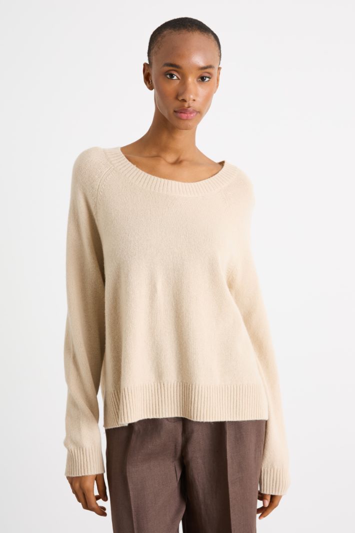 Cashmere crew-neck jumper Intrend - 2