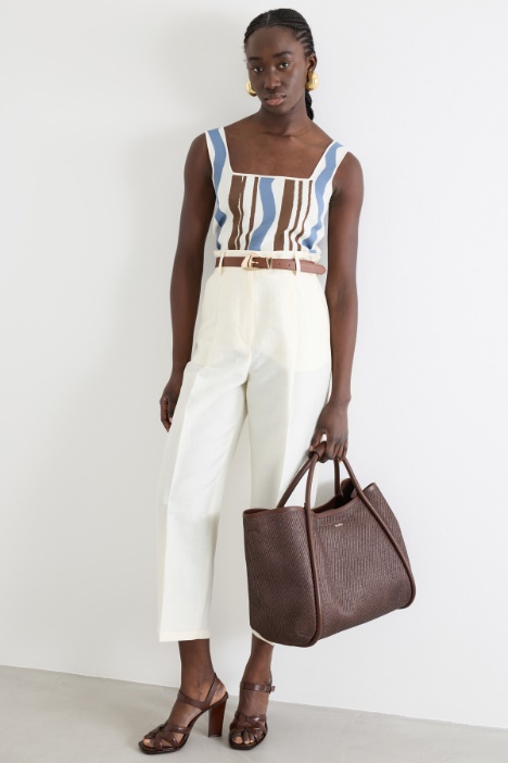 Knit crop top Intrend