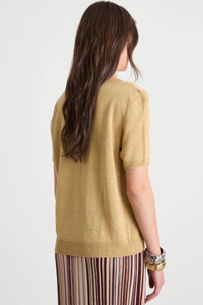 Maglia dritta a punto rasato Intrend - 4