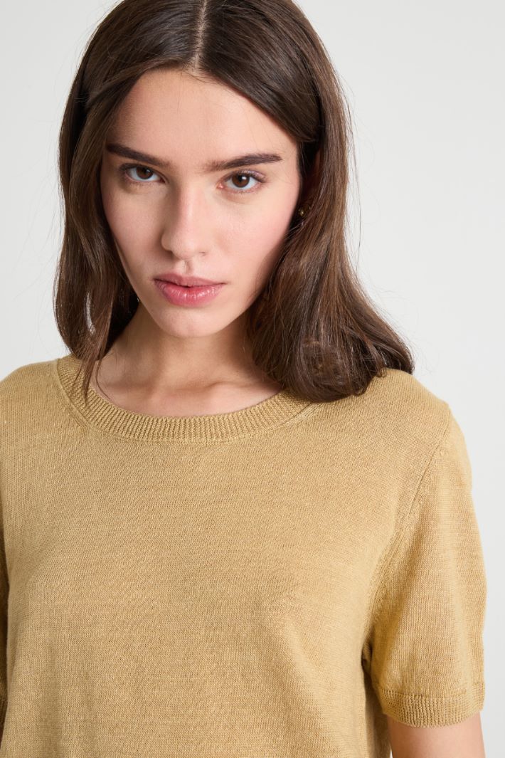 Maglia dritta a punto rasato Intrend - 3