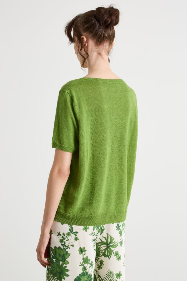 Maglia dritta a punto rasato Intrend - 4