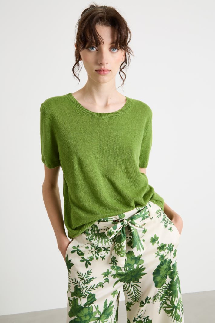 Maglia dritta a punto rasato Intrend - 2