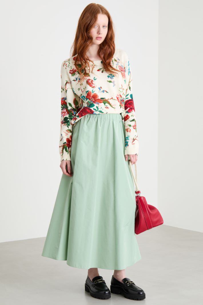 Maglia girocollo stampata Intrend