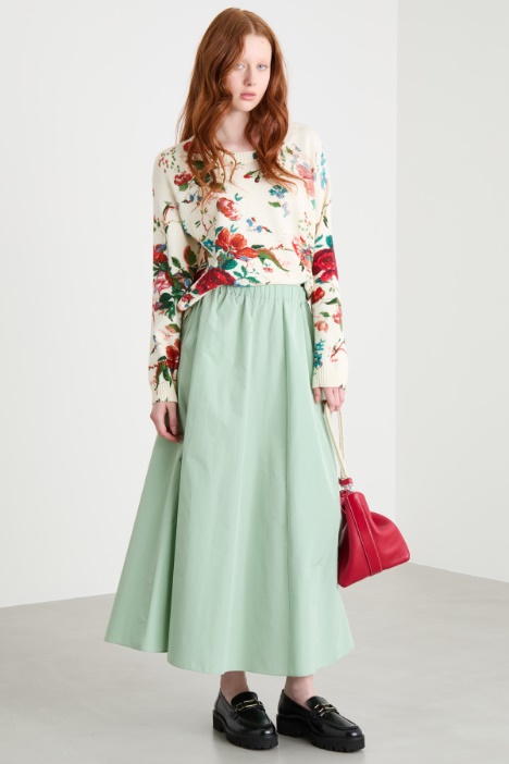 Printed crew-neck jumper Intrend