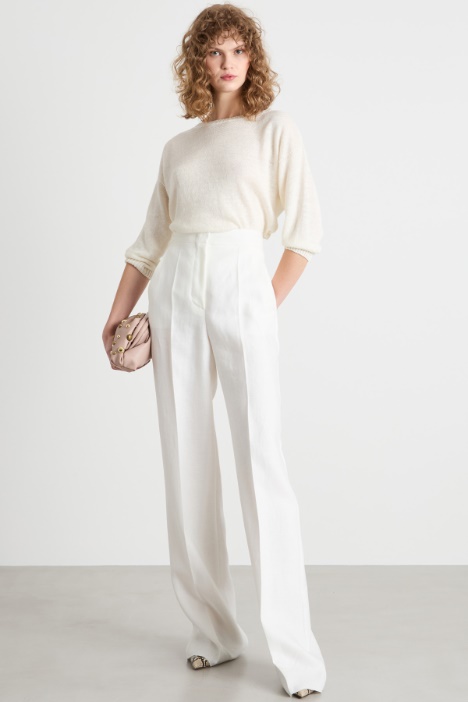 Oversized linen jumper Intrend