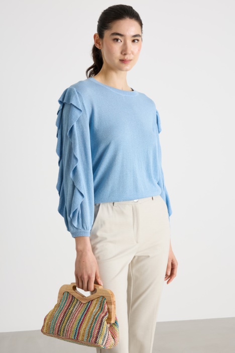 Maglia con volant Intrend