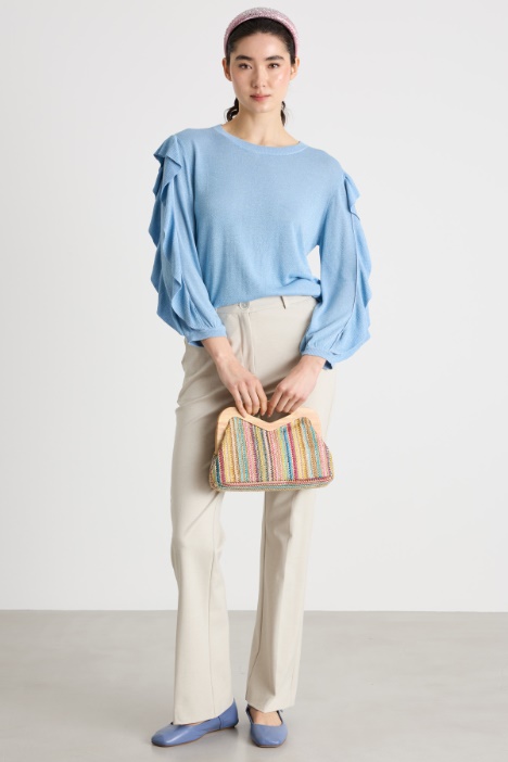 Maglia con volant Intrend