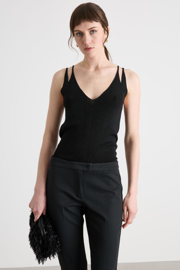 Top in viscosa e lurex Intrend - 2