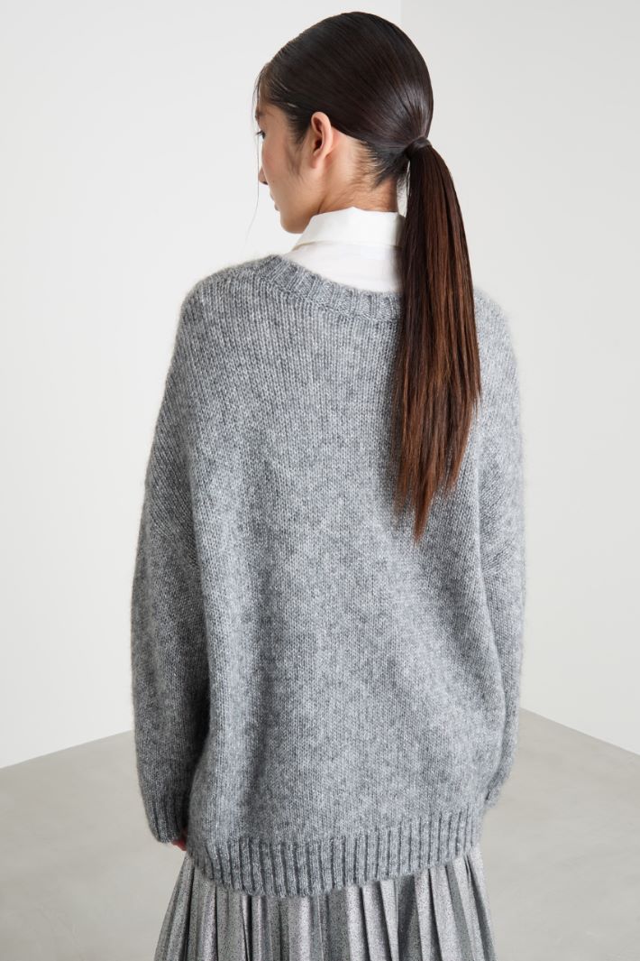 Oversized mohair jumper Intrend - 4