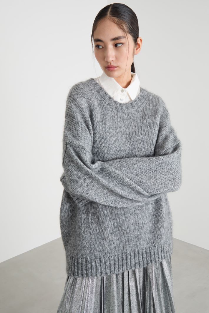Oversized mohair jumper Intrend - 2