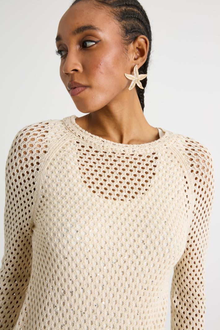Sequinned jumper Intrend - 3