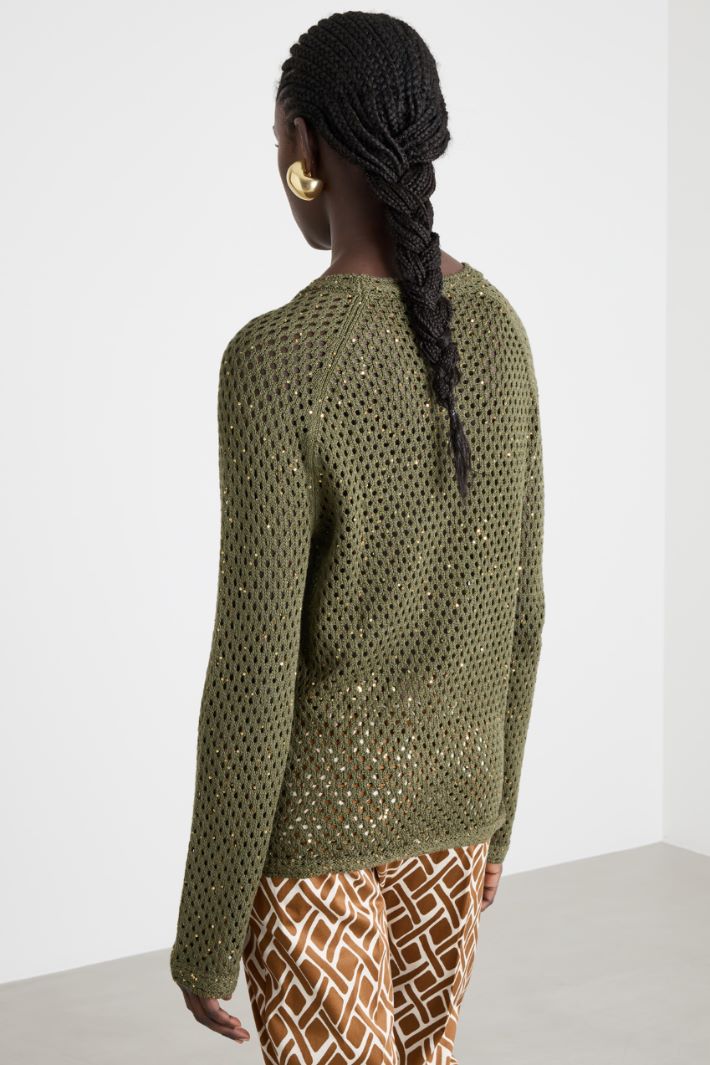 Sequinned jumper Intrend - 4