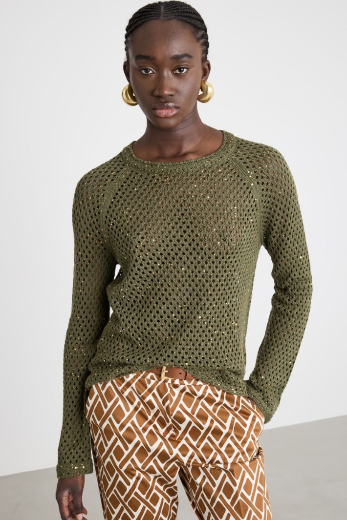 Sequinned jumper Intrend - 2