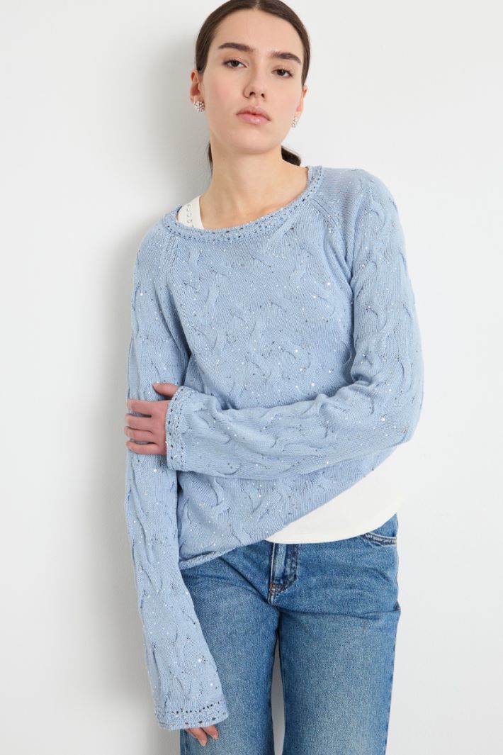 Sequinned jumper Intrend - 2