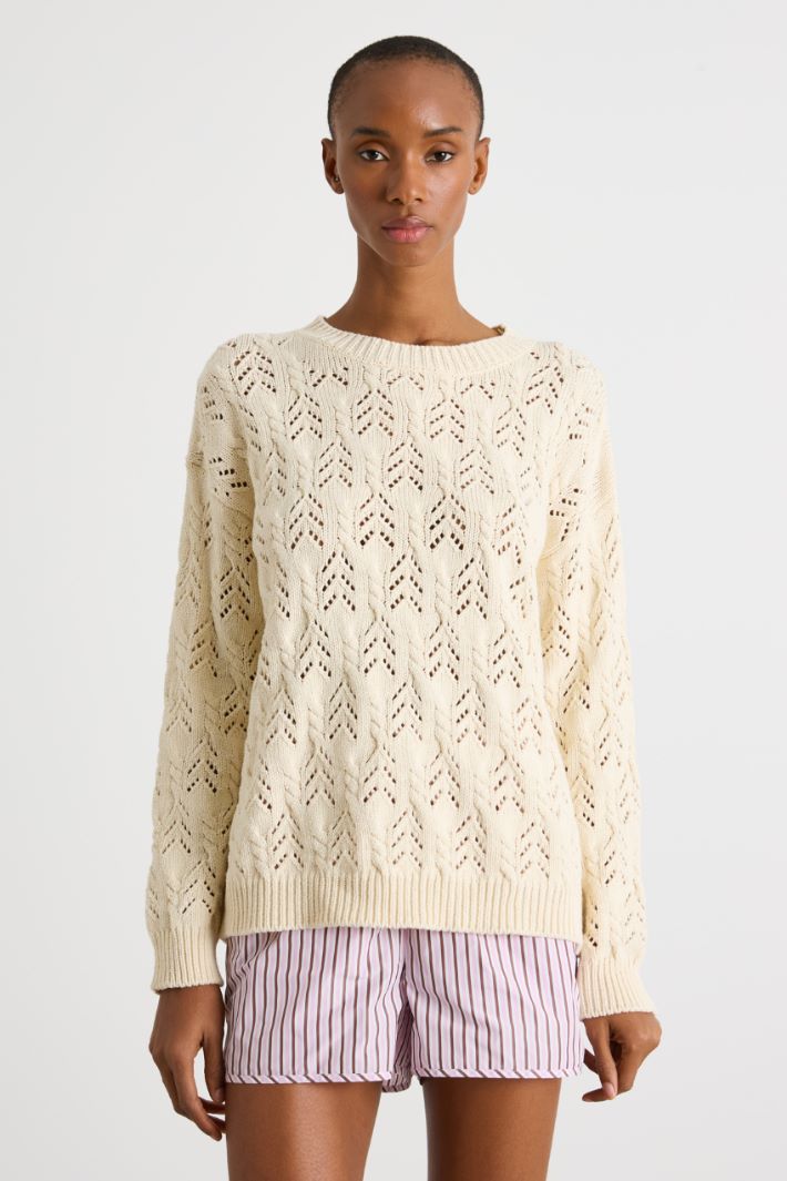 Cable-knit jumper Intrend - 2
