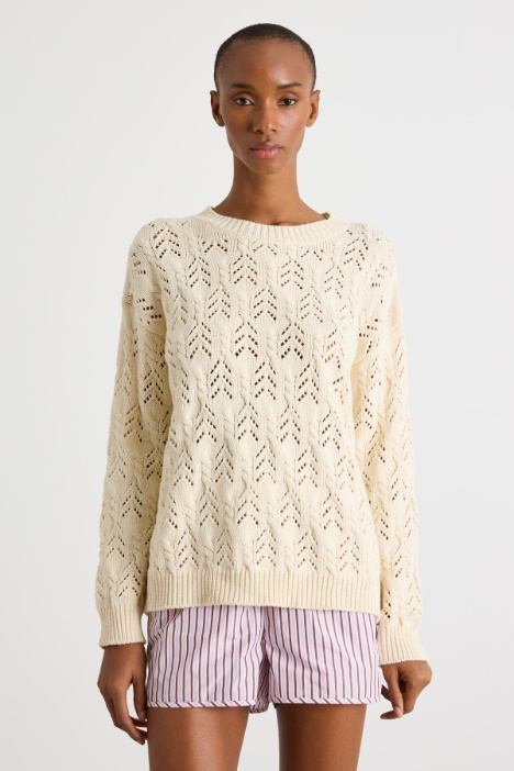 Cable-knit jumper Intrend