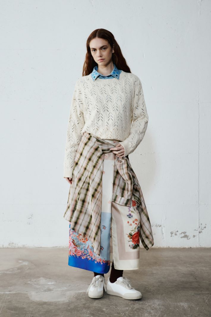 Cable-knit jumper Intrend - 5