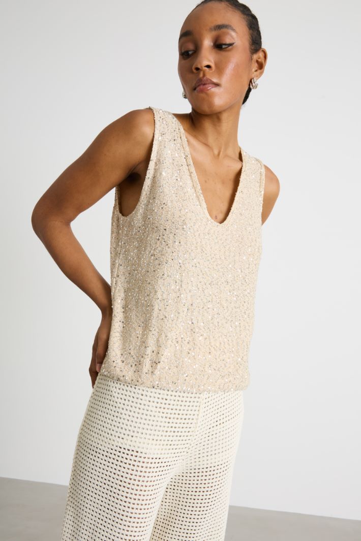 Sequin top Intrend - 2