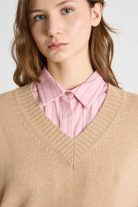 Maglia con scollo a V