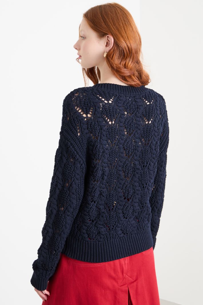Cable-knit jumper Intrend - 4