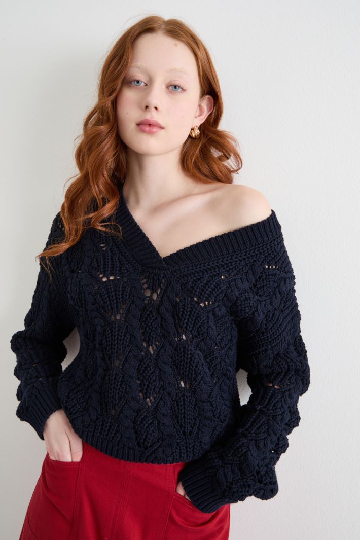 Cable-knit jumper Intrend - 2