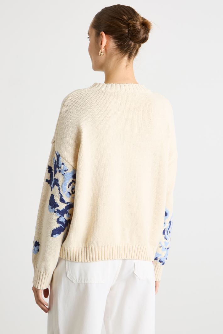 Jersey con motivo floral Intrend - 4