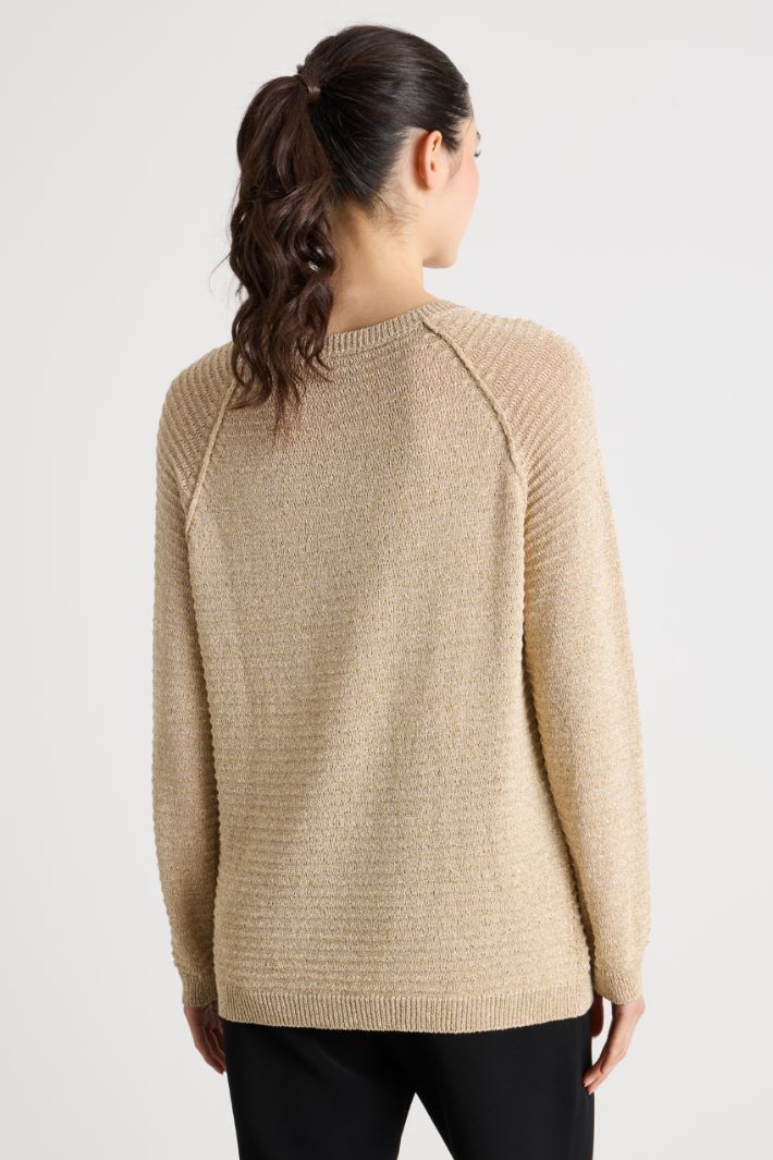 Maglia in filato laminato Intrend - 4