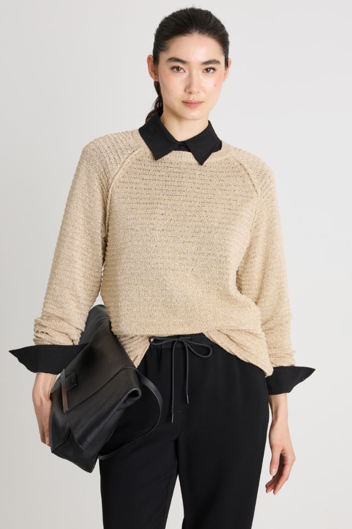 Maglia in filato laminato Intrend - 2