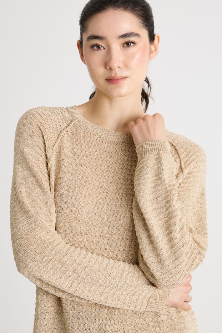 Maglia in filato laminato Intrend - 3