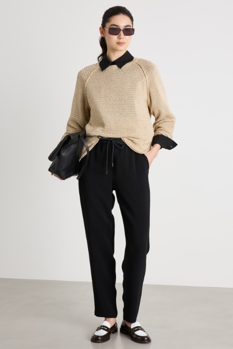 Metallic yarn jumper Intrend