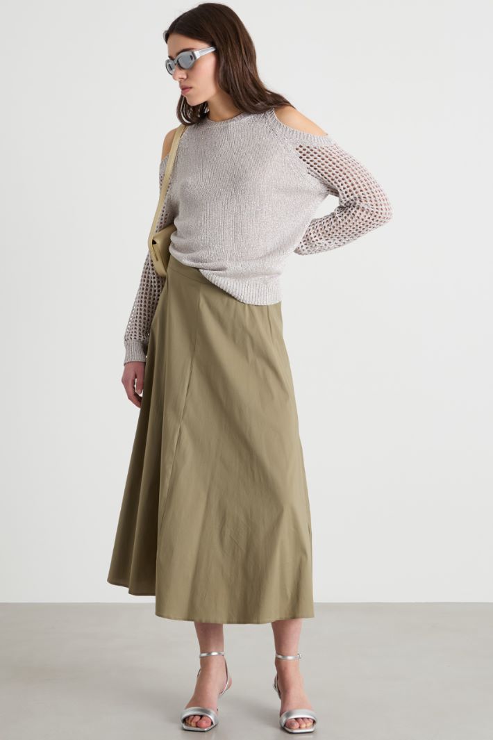 Open-shoulder jumper Intrend