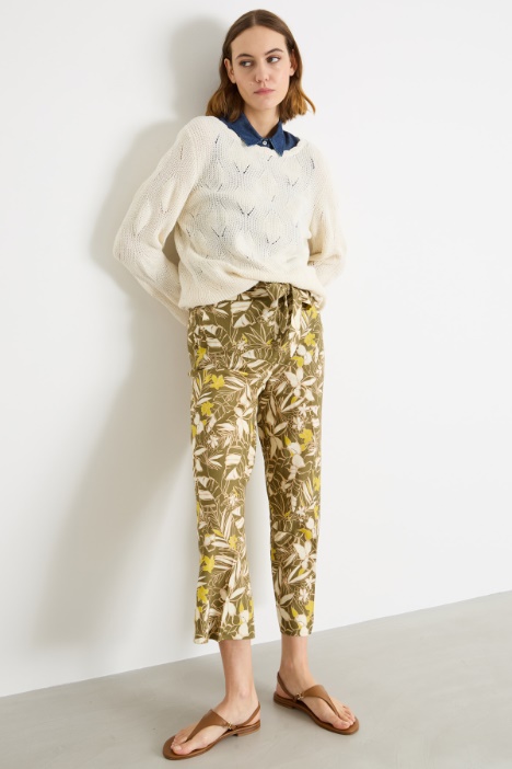 Scalloped-neck jumper Intrend