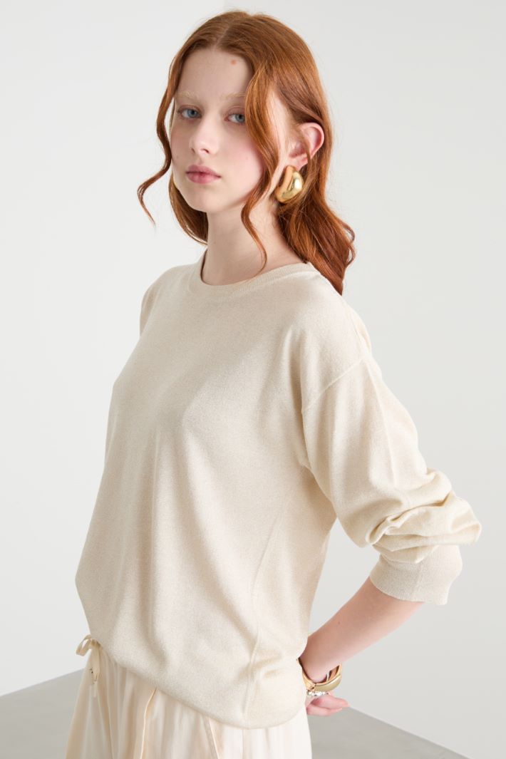 Straight-fit crew-neck jumper Intrend - 2