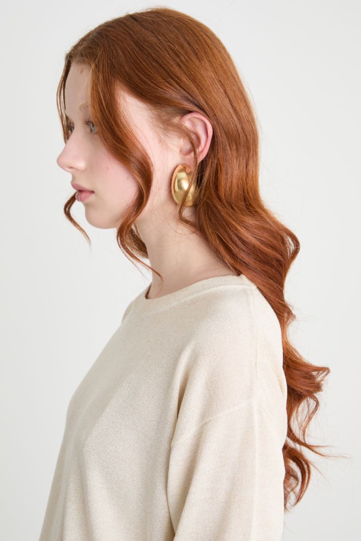 Straight-fit crew-neck jumper Intrend - 3