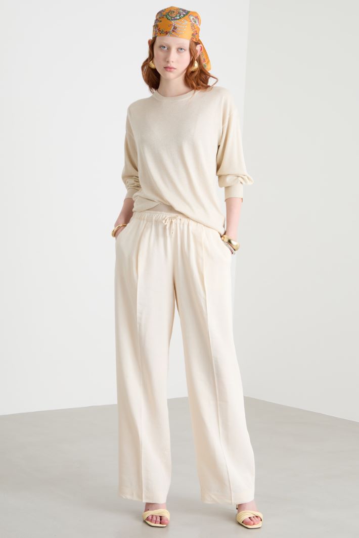 Straight-fit crew-neck jumper Intrend