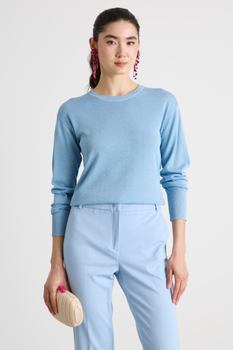 Straight-fit crew-neck jumper Intrend