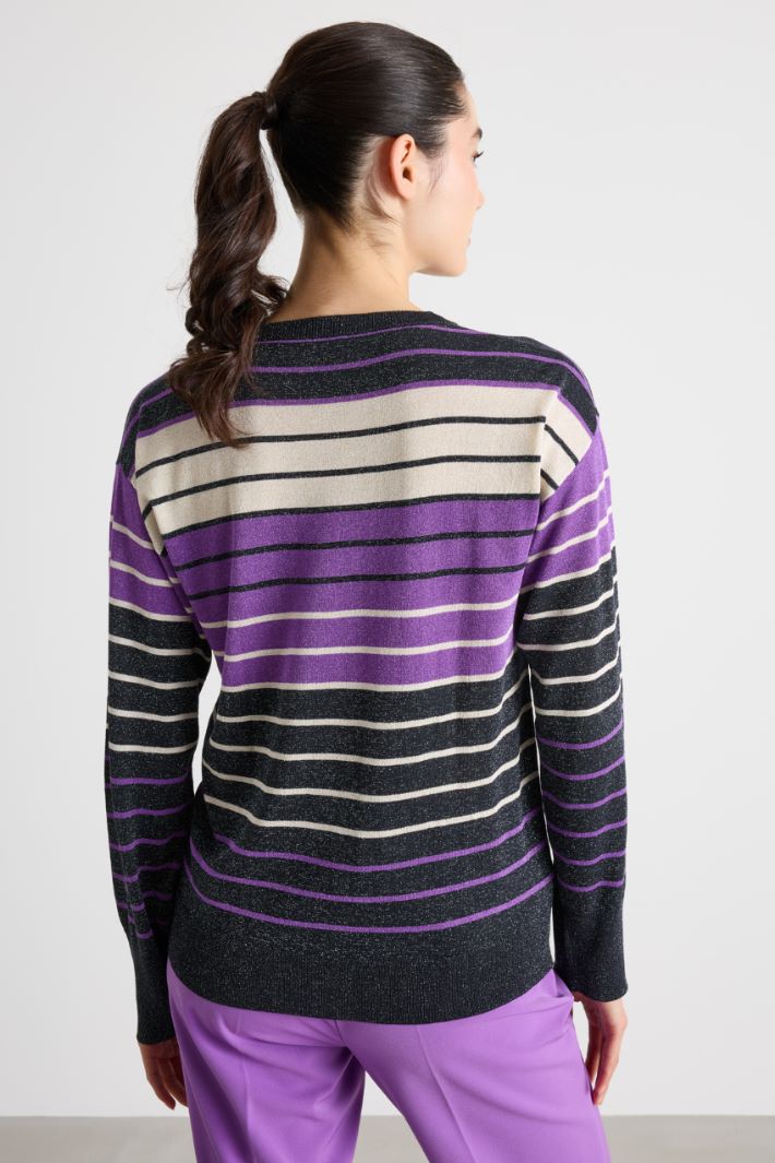 Straight-fit crew-neck jumper Intrend - 4