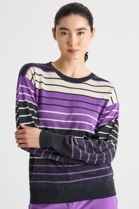 Straight-fit crew-neck jumper Intrend